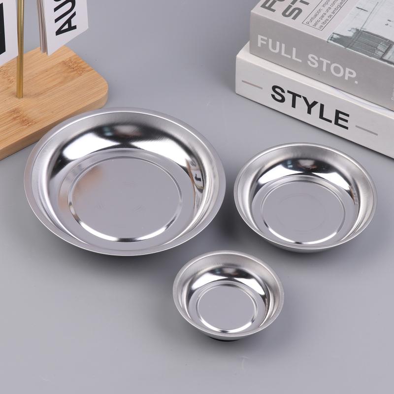 Magnetic Parts Tray - Серебристая круглая чаша для магнитных деталей