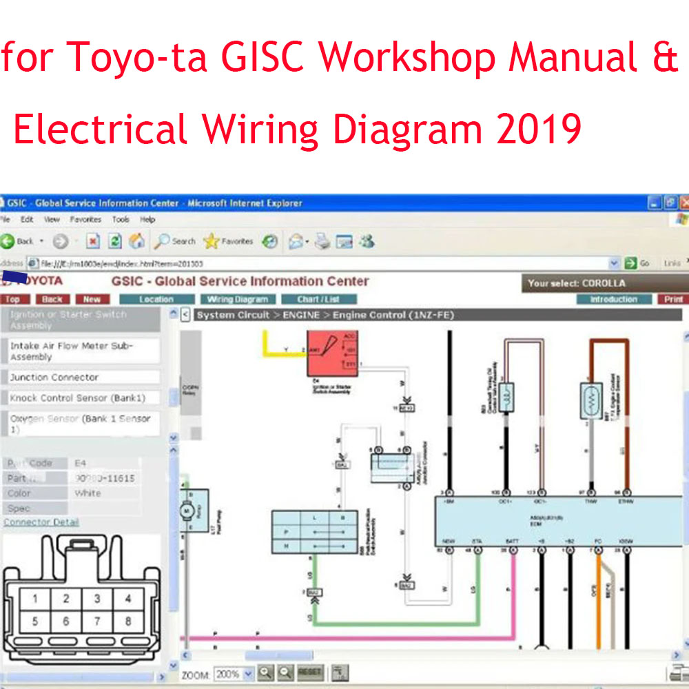 Workshop Tools Diagram - Ремонт ECU GISC Workshop Ручной инструмент