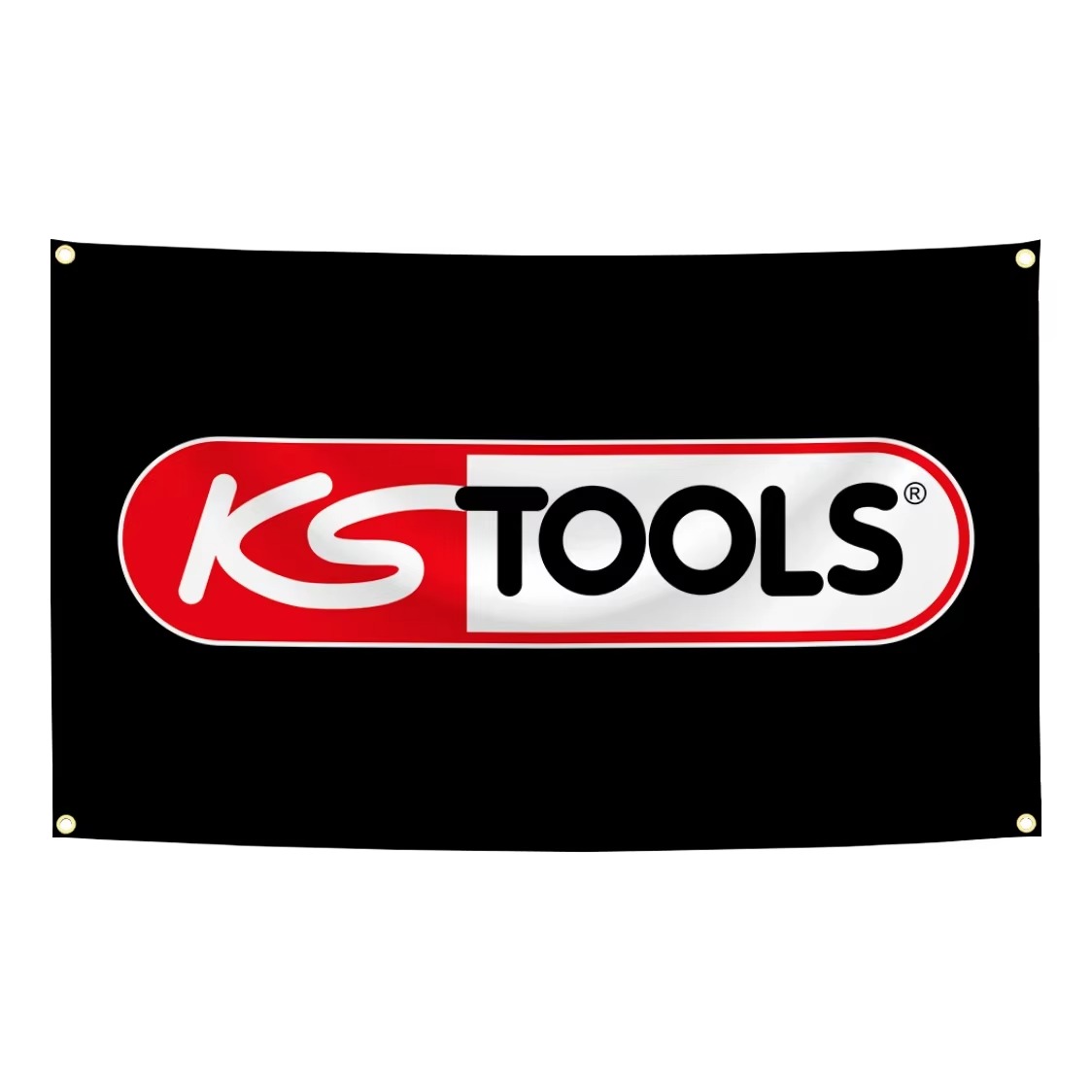 Ks Tools Workshop - Фирменный флаг-гобелен KS TOOLS из полиэстера