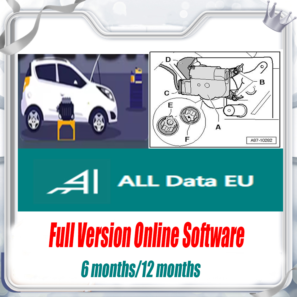Alldata Ремонт ЕС Новейшая пол – обзор и цена Workshop Tools Diagram
