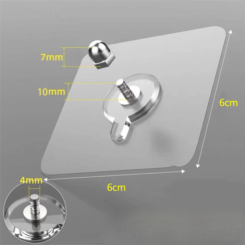 Крепкие клейкие настенные крюч – обзор и цена Screw Organizer Kit