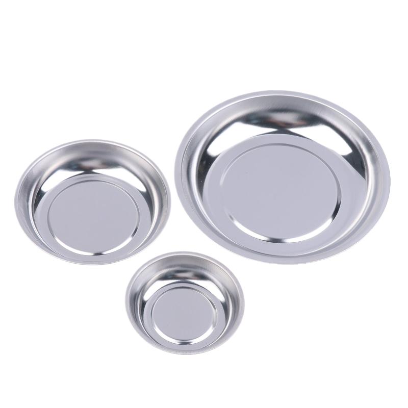 Серебристая круглая чаша для м – обзор и цена Magnetic Parts Tray