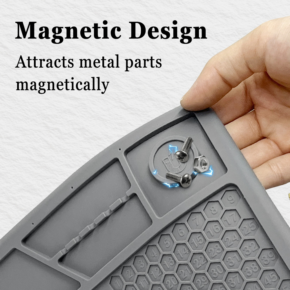 Тактический коврик для чистки  – обзор и цена Magnetic Parts Tray